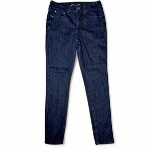 Seven7 Women's Dark Blue Tummy Control Shape wear Skinny Jeans
